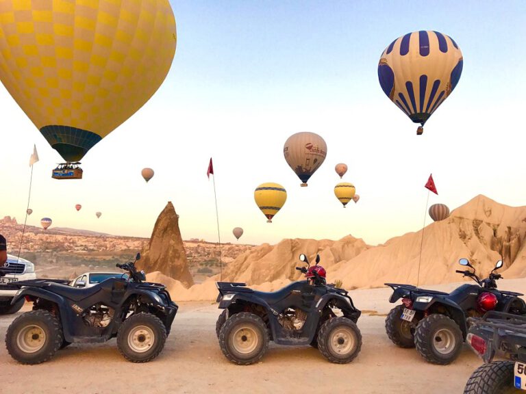 Kapadokya gün doğumu ATV turu