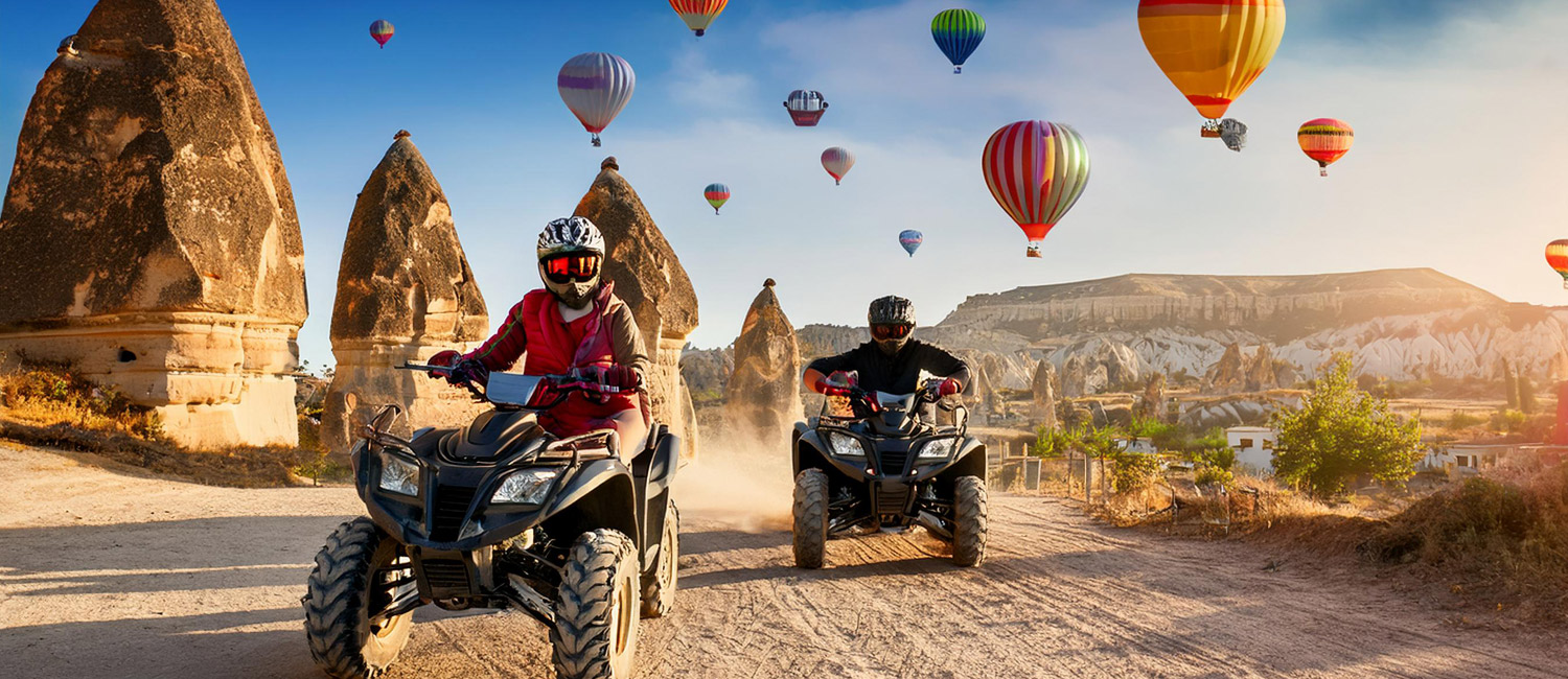Kapadokya ATV turu fiyatları - vadilerde ATV safari